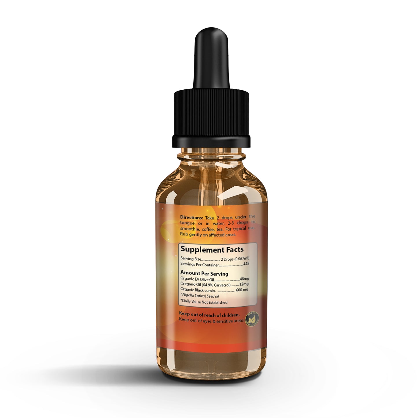 Wild Oregano Oil & Black Seed Oil Blend - Simply Honlistic LLC