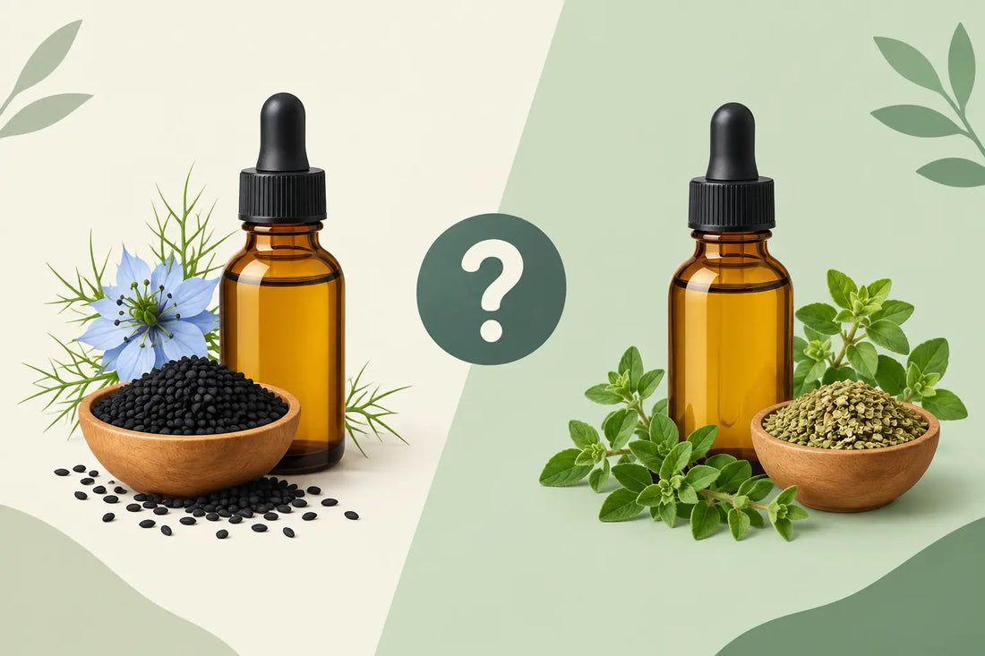 Is Black Seed Oil the Same as Oregano Oil?