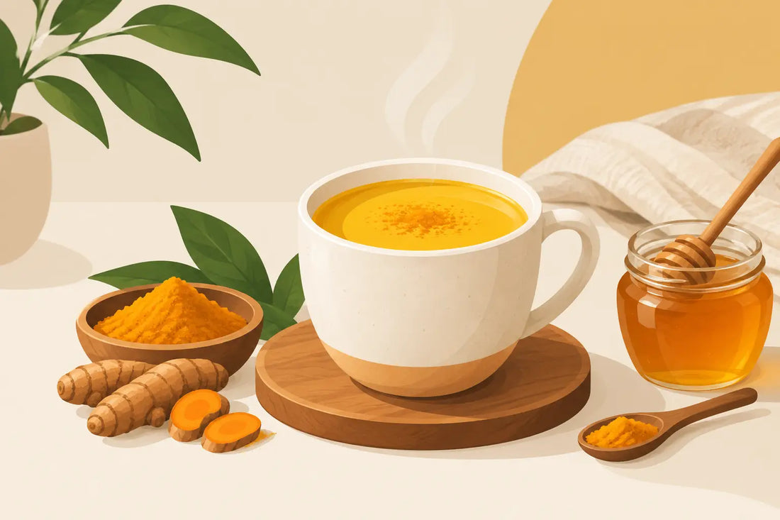 Turmeric Honey Tea Recipe for a Grounded Ritual