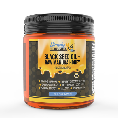 Manuka Honey with Black seed oil - Simply Honlistic LLC