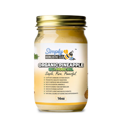 16 oz Organic Pineapple Sea Moss Gel ***Local Delivery & In-Store Pickup Only***