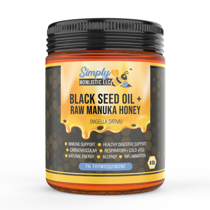 Manuka Honey with Black seed oil - Simply Honlistic LLC