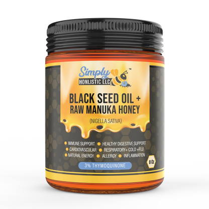 Manuka Honey with Black seed oil - Simply Honlistic LLC