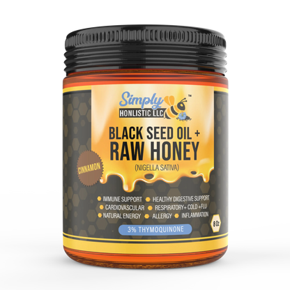 Cinnamon Honey with Black seed oil - Simply Honlistic LLC