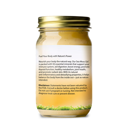 16 oz Organic Sea Moss Gel ***Local Delivery & In-Store Pickup Only***