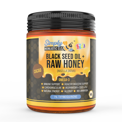 Cacao Honey with Black seed oil - Simply Honlistic LLC