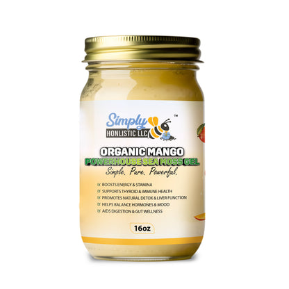 16 oz Organic Mango Sea Moss Gel Powerhouse ***Local Delivery & In-Store Pickup Only***